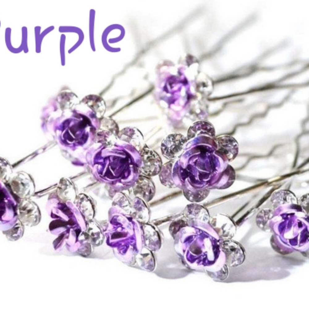 Beautiful Decorative Hair Pins- Set of 5